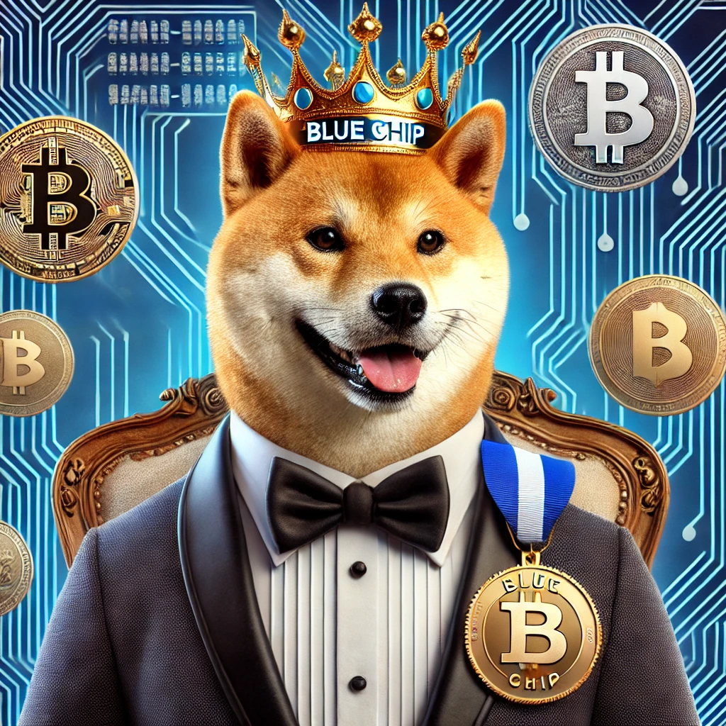 Shiba inu crowned as blue Chip memecoin by crypto trader