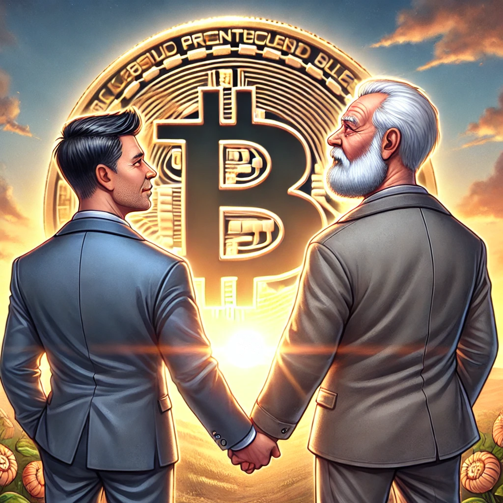 Two Michaels, One Bitcoin: A Bromance Brewing in the Cryptoverse?