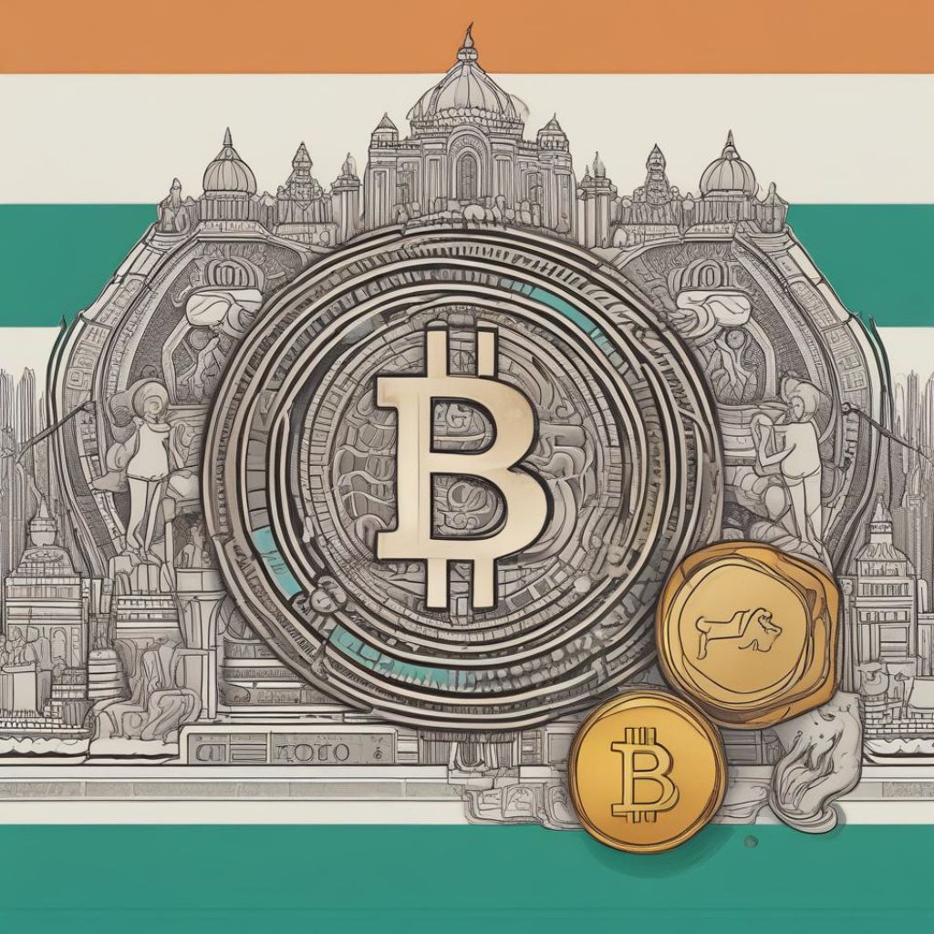 A representation of India and crypto policies