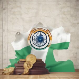 A representation of India's stance on crypto policies