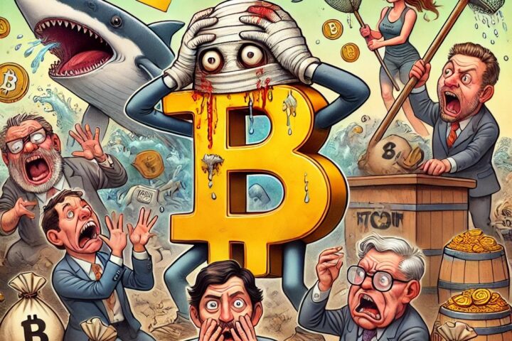 Bitcoin With a Bloody Nose: Are Paper Hands Feeding the Whales?