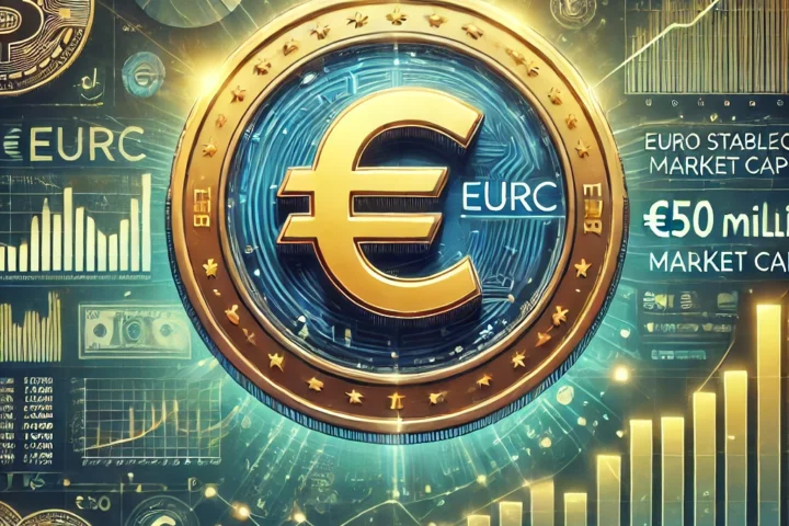 Circle’s Euro Stablecoin EURC Surpasses €50 Million Market Cap