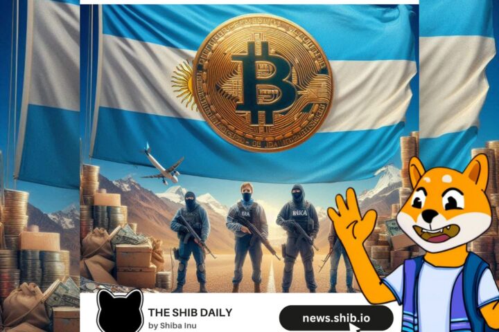 A representational image of Argentina cracking down on Bitcoin smuggling