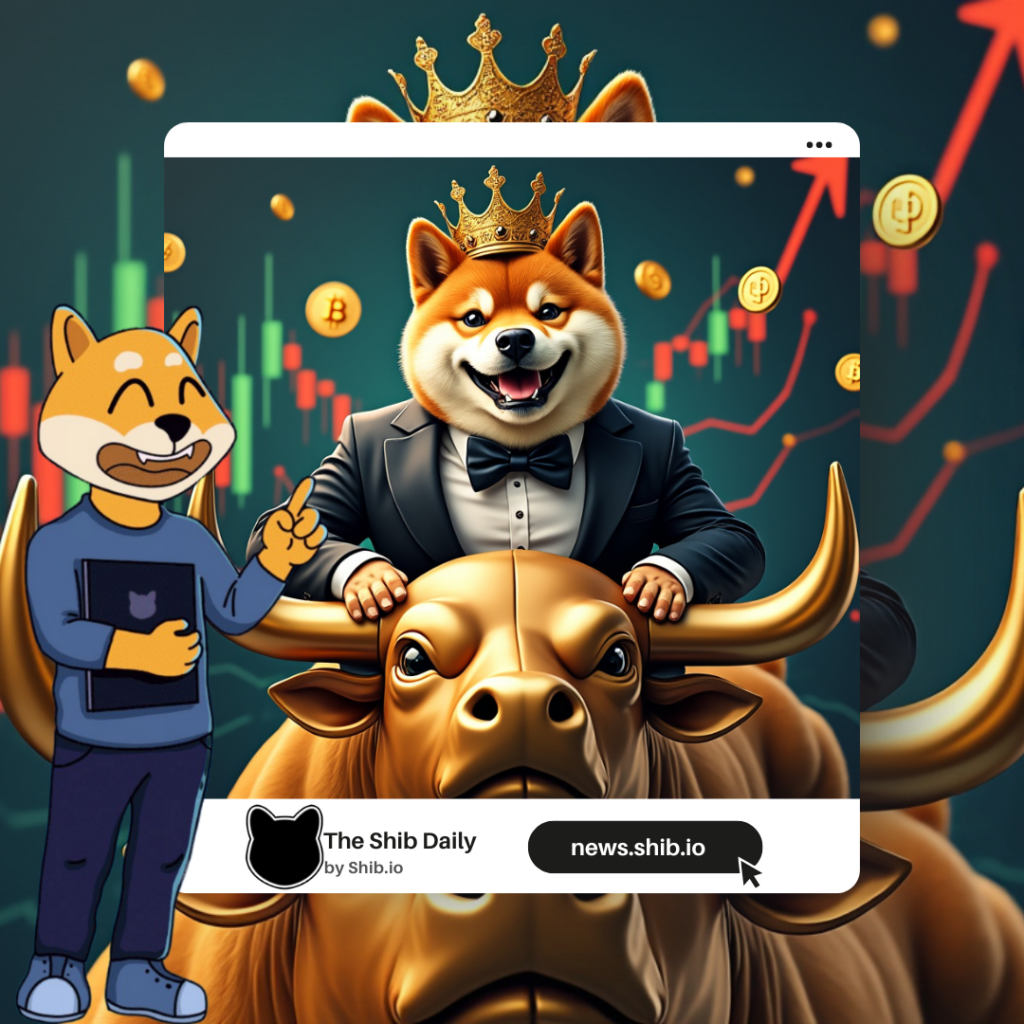 Shiba Inu Claims Supremacy: Crypto Education Platform Founder Crowns SHIB 'Bull of the Week'