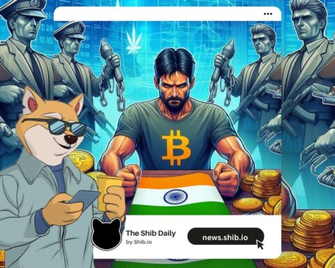 A representational image of Indian regulators banning crypto