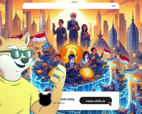 A representational image of Indonesia's youth using crypto