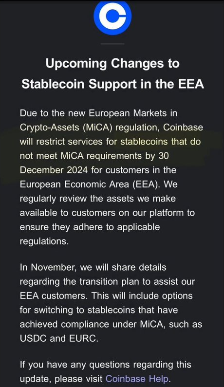 Coinbase to Drop Tether in the EU: Because Who Needs Stability When You Can Have Rules?