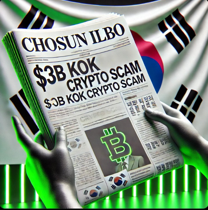 Chosun Ilbo accused on promoting crypto scam