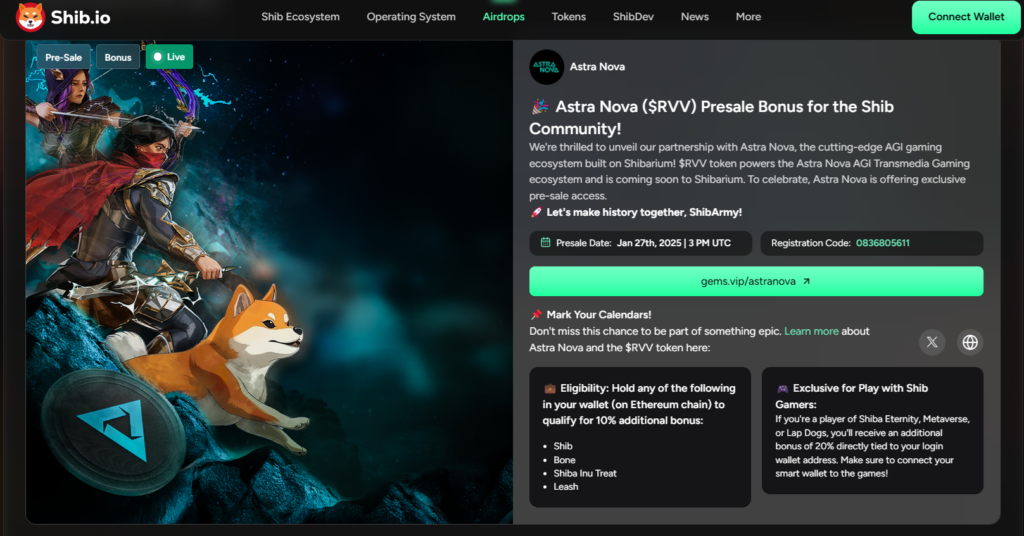 Astra Nova Pre-Sale: The Quest for $RVV Tokens Begins (Here’s Your Ultimate Guide)