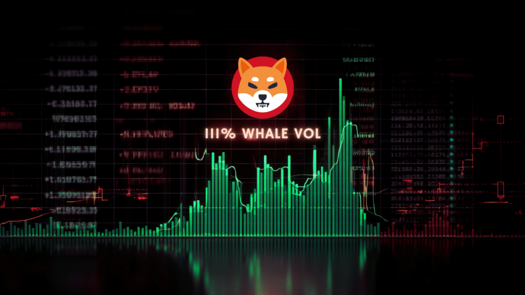 Shiba Inu Whale Transactions Surge 111%, High-Value Capital Returns